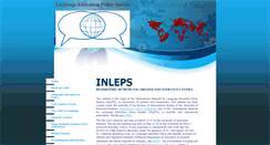 Desktop Screenshot of languageeducationpolicy.org